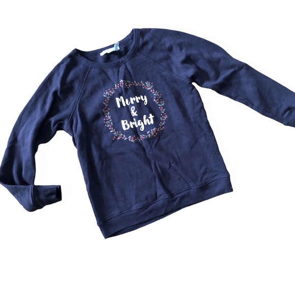 Draper James Graphic Merry & Bright Sweatshirt - Picture 3 of 3